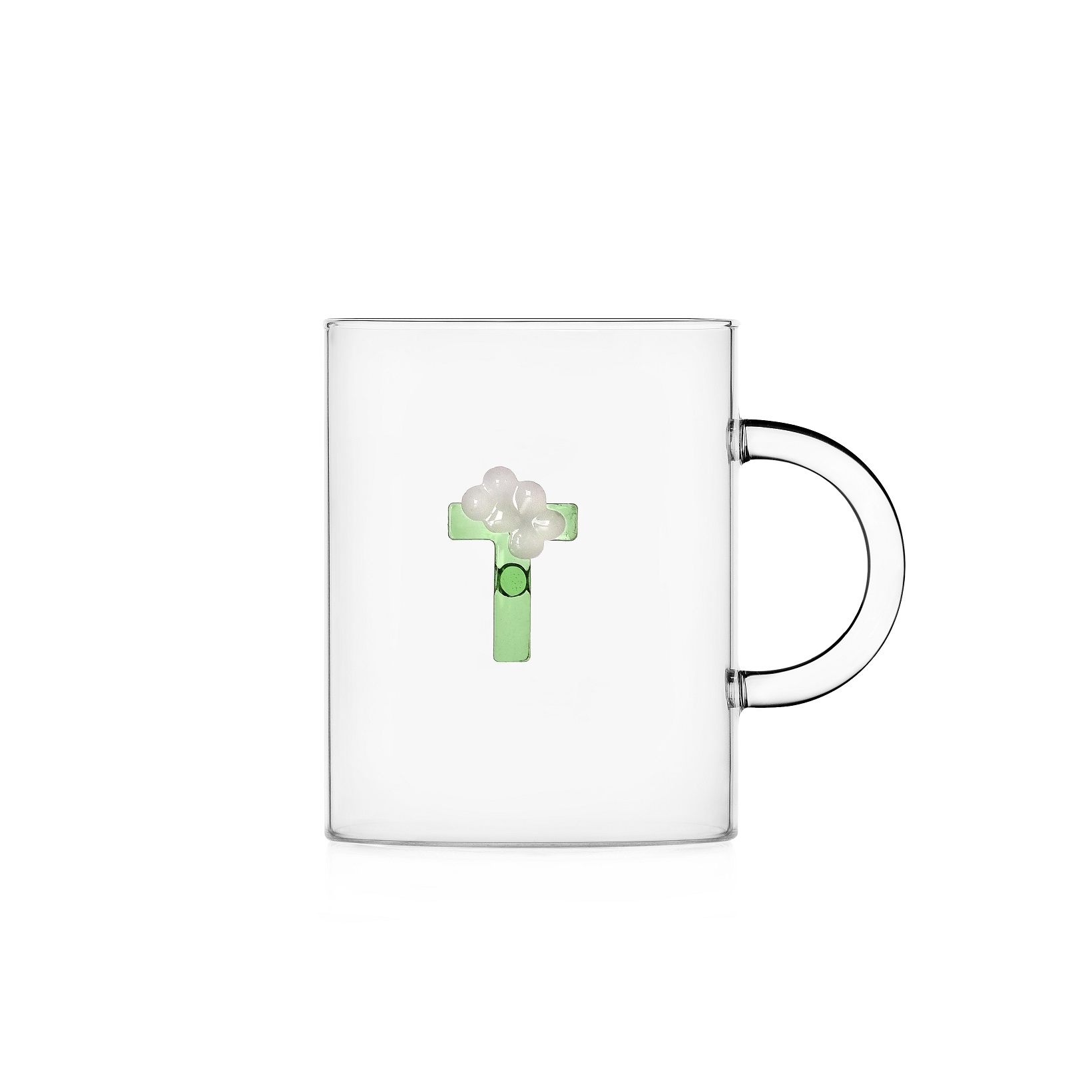 Mug Ichendorf Collezione Greenwood Alfabeto Fiorito Lettera T